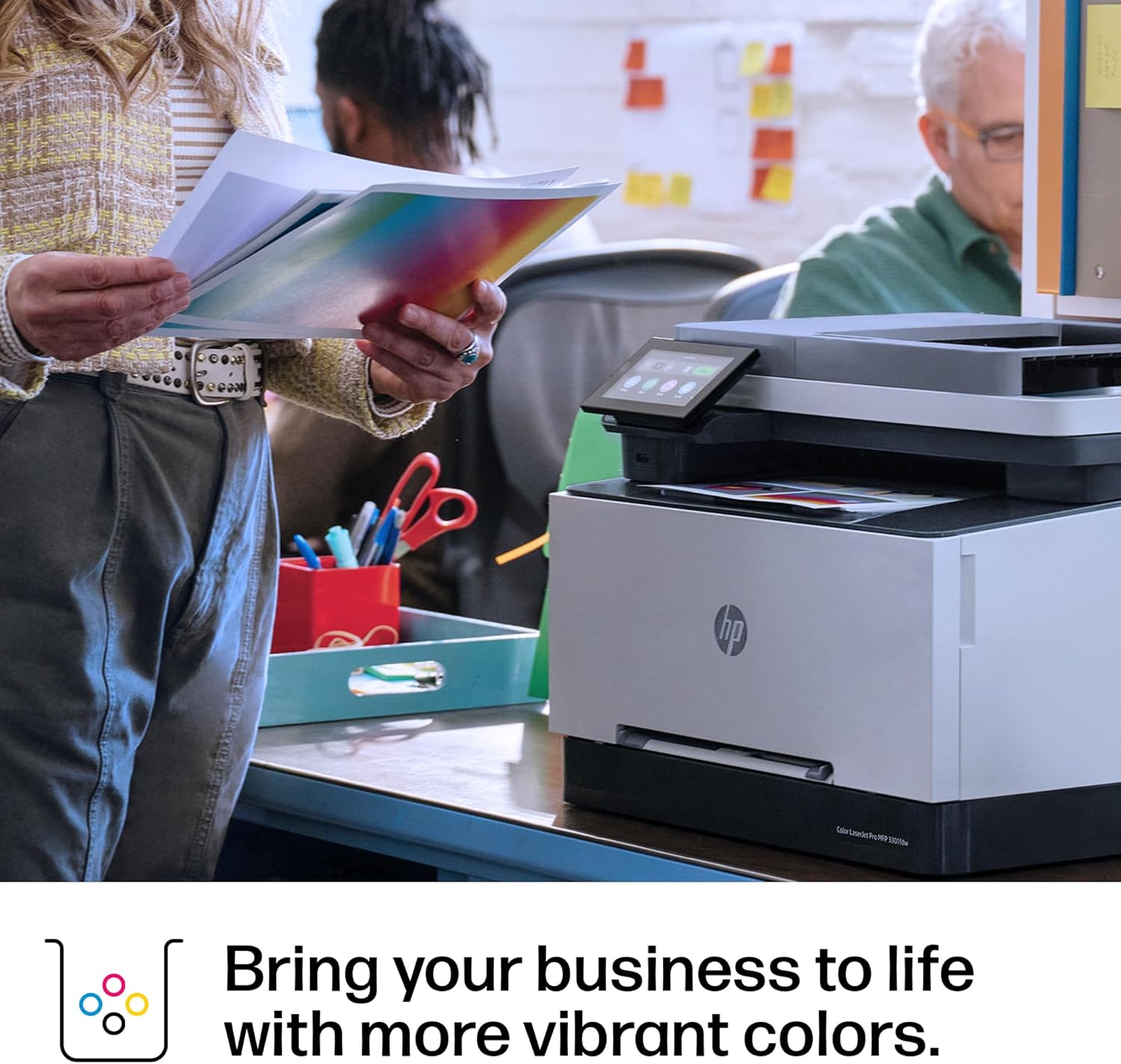 HP Color LaserJet Pro MFP 3301fdw Wireless All-in-One Color Laser Printer, Office Printer, Scanner, Copier, Fax, ADF, Duplex, Best for office (499Q5F) - Image 14