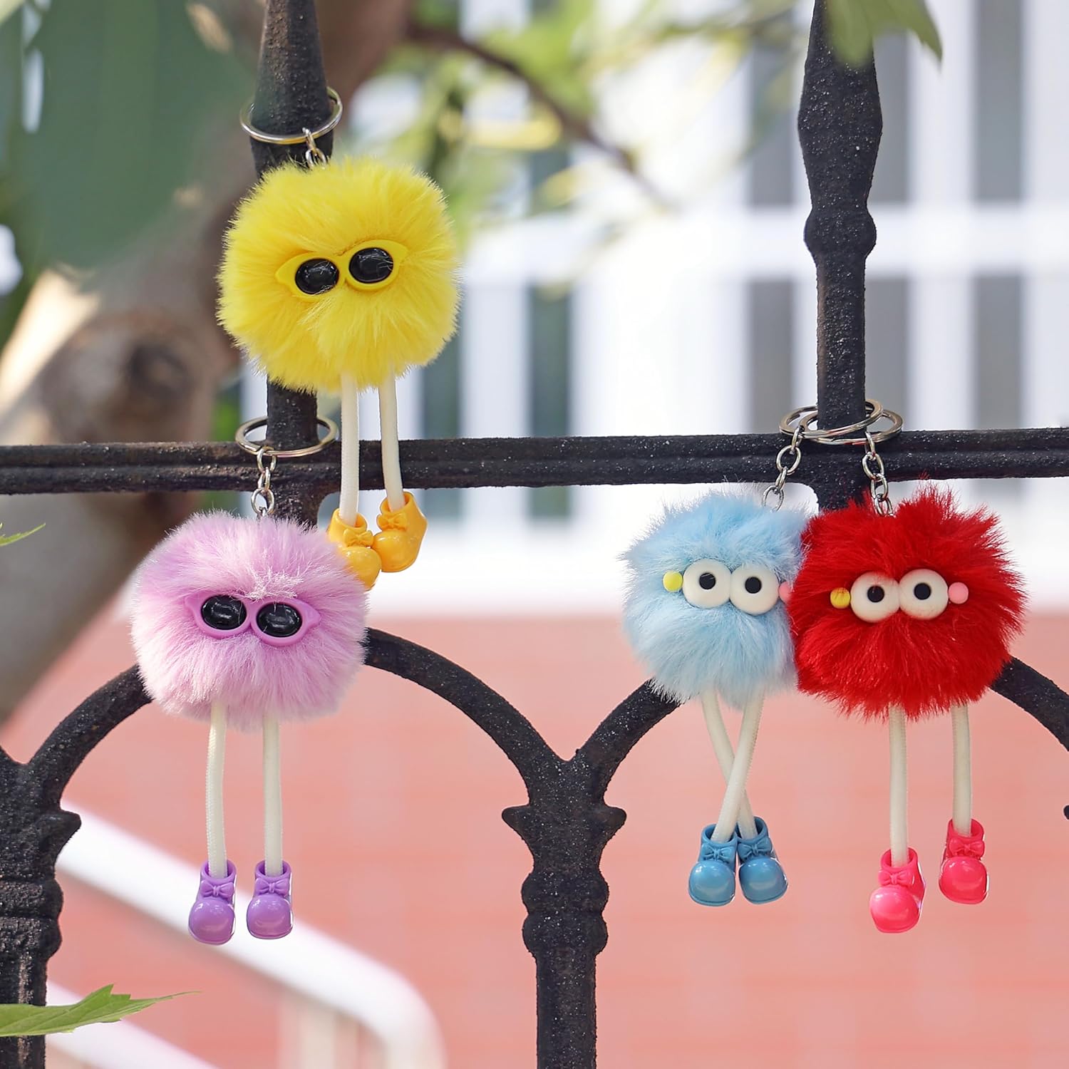 24 PCs Party Favors Keychains - Fuzzy Keychain Cute for Birthday Party Favors for Kids 8-12 Goodie Bags Stuffers for Kids End of Year Student Gifts from Teacher 5th Grade Graduation Gifts - Image 7