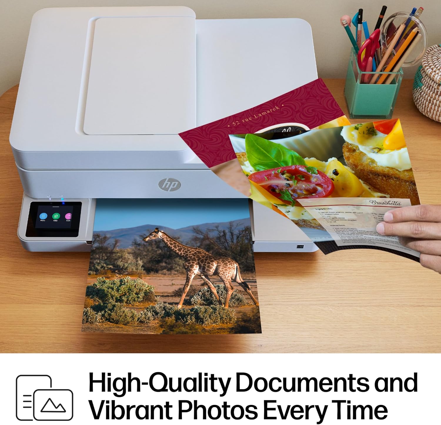 HP Envy 6555 Wireless All-in-One Color Inkjet Printer, Print, Scan, Copy, Duplex Printing Best-for-Home, 3 Month Trial of Instant Ink Included, AI-Capable (C2XR6A) Portobello - Image 15