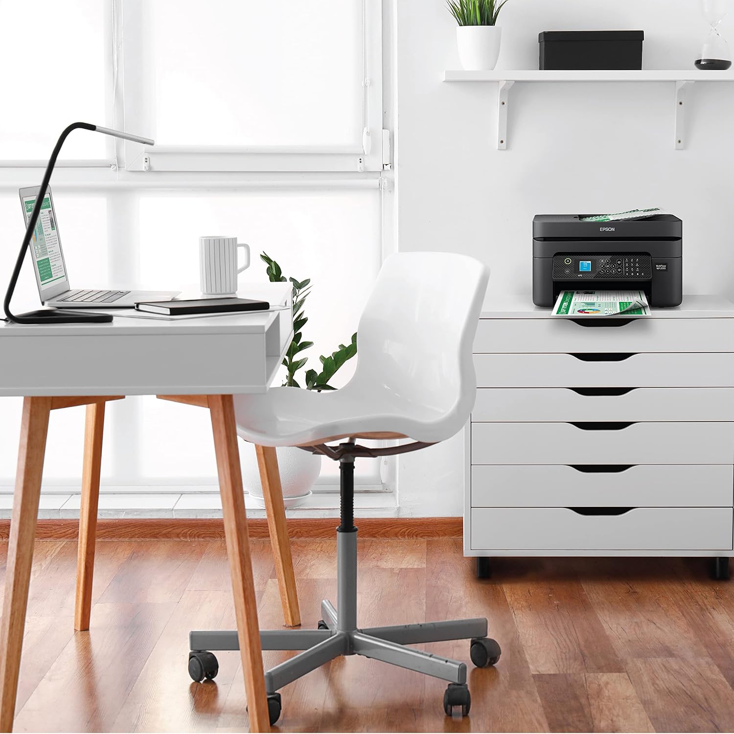 Epson Workforce WF-2930 Wireless All-in-One Printer with Scan, Copy, Fax, Auto Document Feeder, Automatic 2-Sided Printing and 1.4" Color Display,Black - Image 6