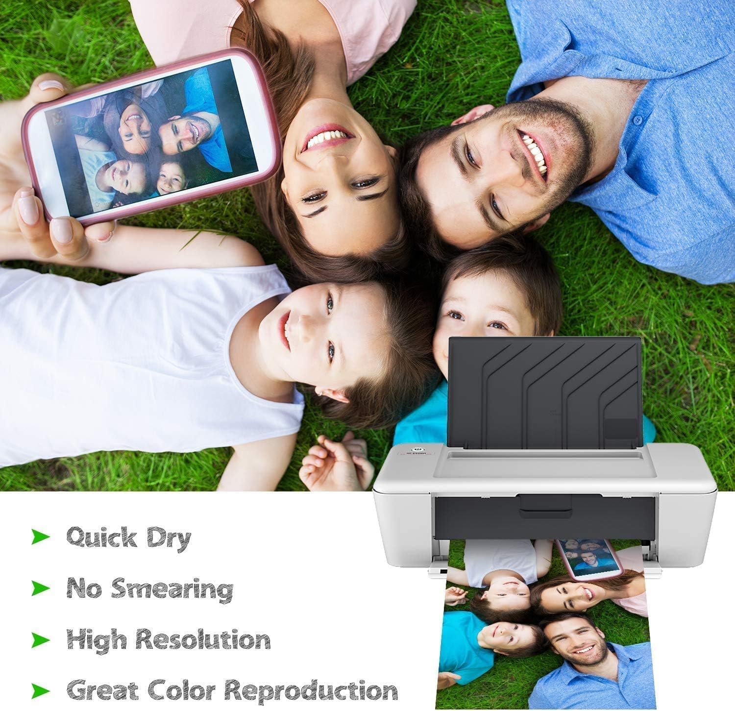 Koala Ultra Premium Photo Paper 8.5x11 In Glossy Photo Printer Paper for Inkjet Printer Water Resistant 25 Sheets 72lb - Image 4