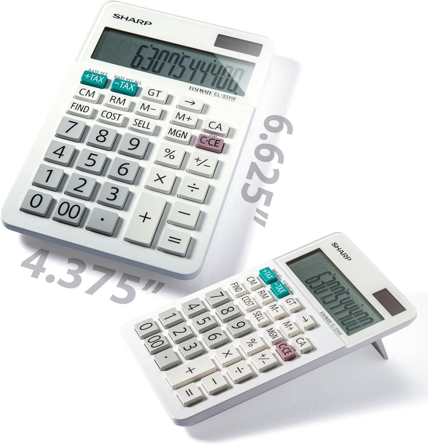 Sharp EL-334WB Business Calculator, White 4.0 - Image 7