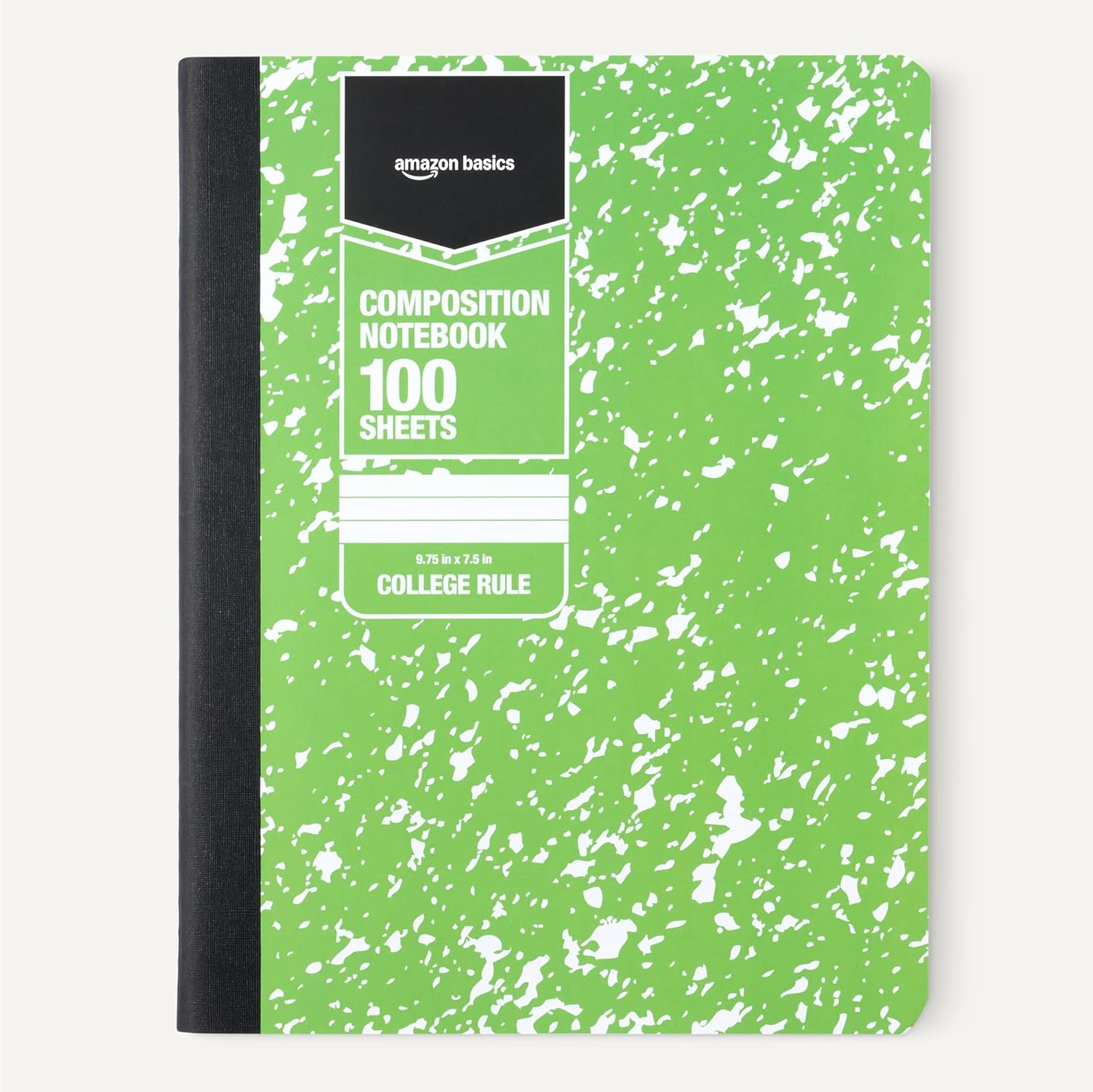 Amazon Basics Composition Notebook, College Ruled, 100 Sheets, 9.75" x 7.5", Assorted Marble Colors, 12-Pack - Image 5