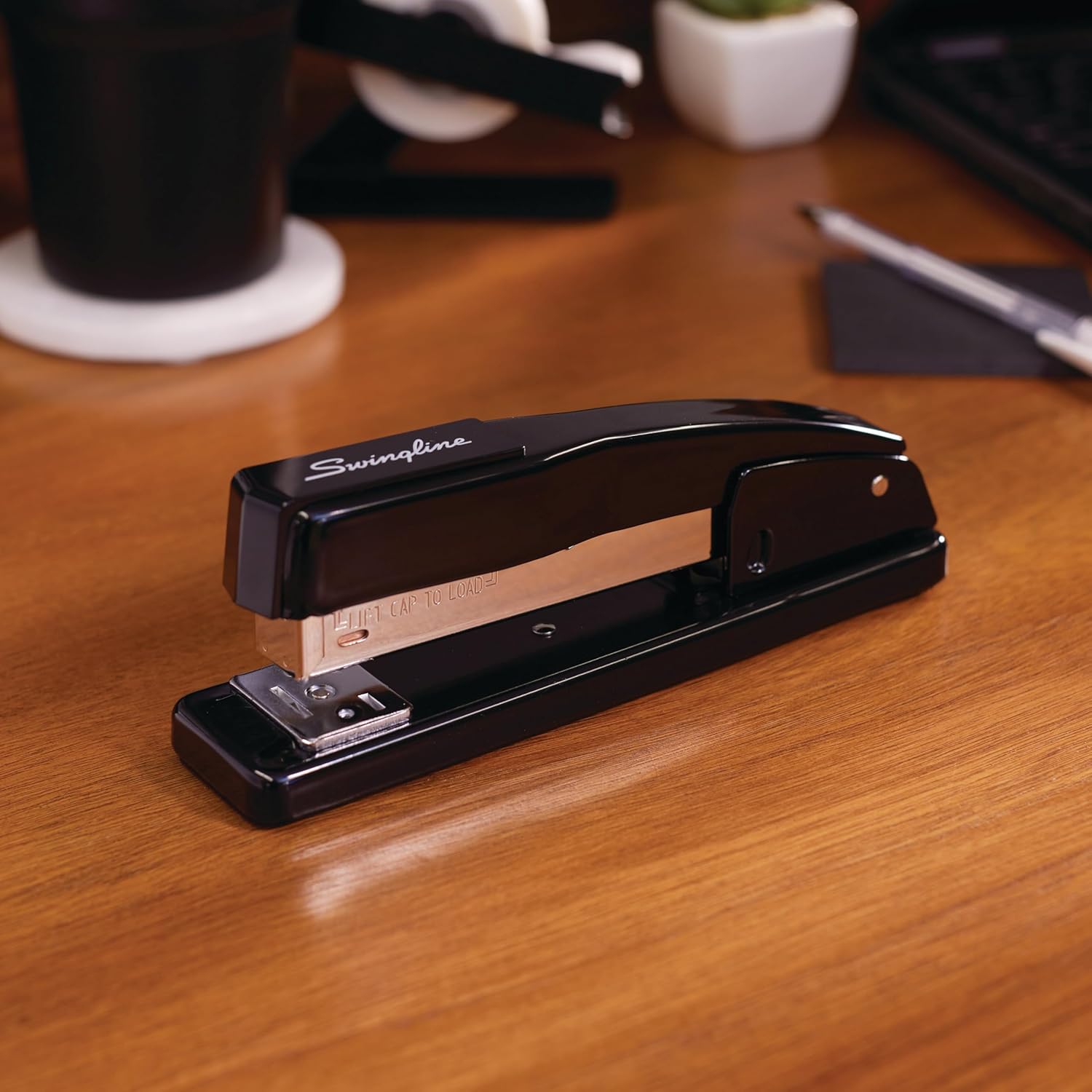 Swingline Commercial Stapler, 20 Sheet Capacity, Jam Free, Metal, Black (44401) - Image 2