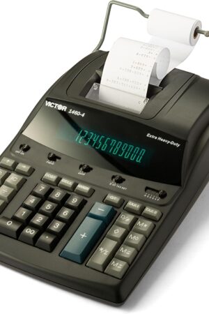 Victor 1460-4 12 Digit Extra Heavy Duty Commercial Printing Calculator