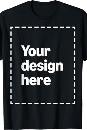 Custom T-Shirt with Your Image for Men, Women and Kids by Modify by Amazon Merch on Demand