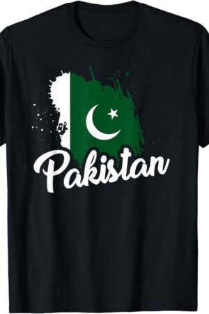 Pakistan Flag T Shirt Pakistani Proud Roots Love Team Cute T-Shirt